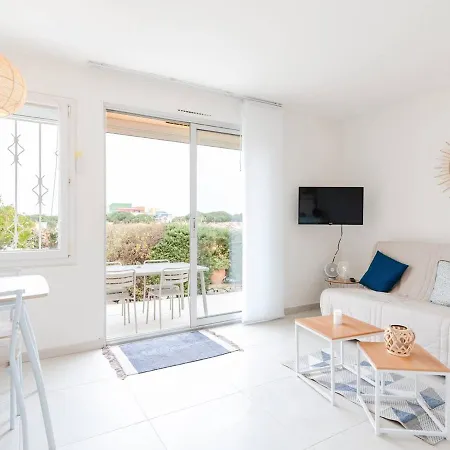 Villa Pavillon Lumineux Avec Terrasse, A 1 Km De La - 2 Pieces, 1 Chambre, Barbecue, Wi-fi - Fr-1-409a-3 Gruissan